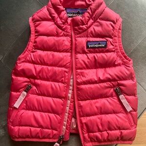 Patagonia Light Pink Quilted Vest